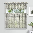thumbnail image 2 of Funny Bigfoot Kitchen Curtains for Windows – Retro Forest Mountain Cabin Decor, Mythical Creature Window Drapes for Nature Lovers, Rustic Camping Themed Curtain Panels, 2 of 6