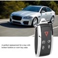 thumbnail image 4 of Cuque Car Remote Key Fob Shell Case Replacement 5 Buttons Car Remote Key Shell Protective Case Fits for Jaguar XF, 4 of 5