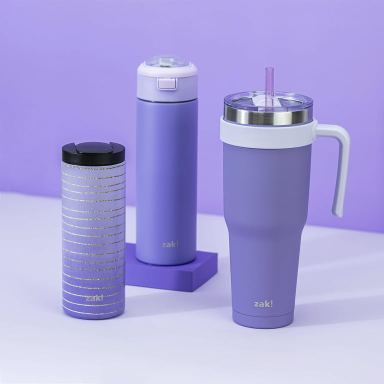 Zak! Designs Waverly Tumbler with Handle - Wisteria - Shop Cups & Tumblers  at H-E-B