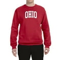 thumbnail image 2 of Wild Bobby State of Ohio College Style Unisex Crewneck Sweatshirt, 2 of 6