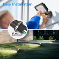 thumbnail image 3 of Focos LED CINOTON, 65 W, impermeables para exteriores, 5000 K, paquete de 2, 3 of 9