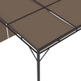 thumbnail image 3 of vidaXL 9.8’ x 9.8’ Canopy Tent Gazebo, Adjustable Side Curtain, 3 of 17