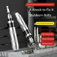 thumbnail image 2 of 12 PCS Impact Screwdriver Hand Manual Reversible Impact Driver Set Durable Remove Disengage Rusted Fasteners Or Frozen Bolts, 2 of 5