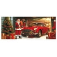 thumbnail image 1 of Garage Door Sign Merry Christmas Festive Decoration Polyester Material Weather Resistant Easy Installation Large Size Versatile Use for Family Gatherings Outdoor Indoor Garage Driveway Wall, 1 of 5