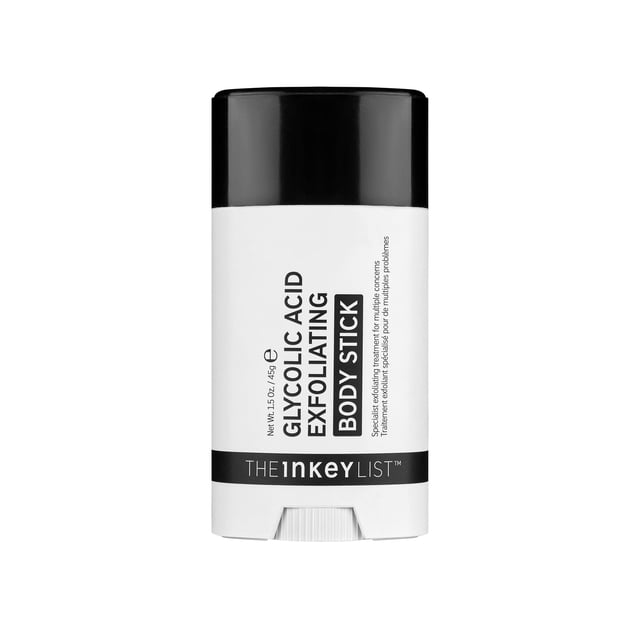 Stick corporal exfoliante The INKEY List, ácido glicólico, 45 ml