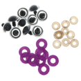 thumbnail image 2 of 10x Glittering Eyes for Teddy Bears Soft Animal 18mm, 2 of 8