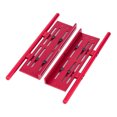 thumbnail image 1 of Parachoques delantero Vogacara duradero de aleación de aluminio RCGOFOLLOW para 1/10 RC Axial SCX10 90046 D90 TRX4 TF2 modelo rojo, 1 of 6