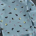 thumbnail image 4 of TOWED22 Little Boys Pajamas Sets Dinosaur Cotton 2 Piece Toddler Clothes Kids Pjs Sleepwear 6-12 Months 12-24 Months 2t 3t 4t 5t 6t 7t 8t 9t Children,Dark Blue,2-3 Y, 4 of 4
