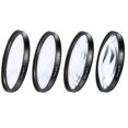 thumbnail image 1 of 4-in-1 DSLR Camera Close Up Filter Optical Glass Aluminum Digital Camera Close Up Macro Lens Filter Kit for Nikon for Pentax for Sony, 1 of 7