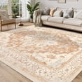 thumbnail image 1 of Vintage Area Rug x Washable Living Room Rug Indoor Print Accent Rugs for Bedroom Distressed Thin Throw Rugs Carpet for Living Room Kitchen Entryway, 1 of 7