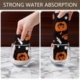thumbnail image 6 of 4 Pcs Funny Kitchen Towels,Halloween Pumpkins with Music Notes Microfiber Dish Towels,Kitchen Tea Towels,Kitchen Towel Set (18" X 26"), 6 of 7
