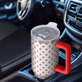 thumbnail image 6 of Christmas 40oz Tumbler– Stainless Steel Insulated Tumbler with Handle and Straw, Large Capacity Travel Cup for Hot & Cold Drinks, 6 of 7