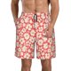 thumbnail image 1 of Fotbe Beige Flowers Trajes de Baño Estampados para Hombre, Shorts de Verano de Secado Rápido, Ropa de Playa, Bañadores-XX-Large, 1 of 6