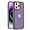 Deep Purple, variant on Case for iPhone 14 Pro Magnetic Case Compatible with MagSafe Shockproof Protection Slim Translucent Matte Case Cover for iPhone 14 Pro 6.1" - Black