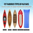 thumbnail image 4 of KFFKFF Foldable Kayak Cart Canoe Boat Carrier 250lbs Load with 10'' Solid Tires, 4 of 9