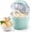 Blue, variant on FunloIceCream Maker, Funlo Icecream Maker Machine,Blue | 15-Minute Fast Ice Cream Maker Cup, Homemade Dessert Maker with One Button Operation for Ice Cream, Gelato, Frozen Yogurt