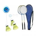 thumbnail image 2 of Baoblaze Badminton Solo Trainer Badminton Training Device for Sports Exercise Workout Blue 2pcs Rackets, 2 of 8