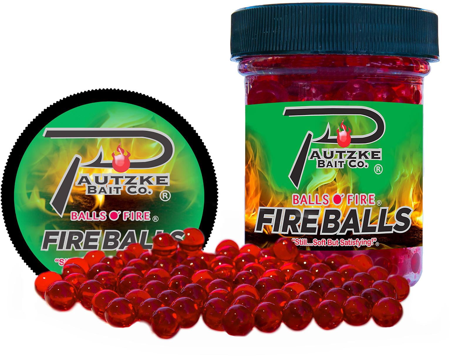 Pautzke Fire Balls Fish Bait – Red 1.65 oz