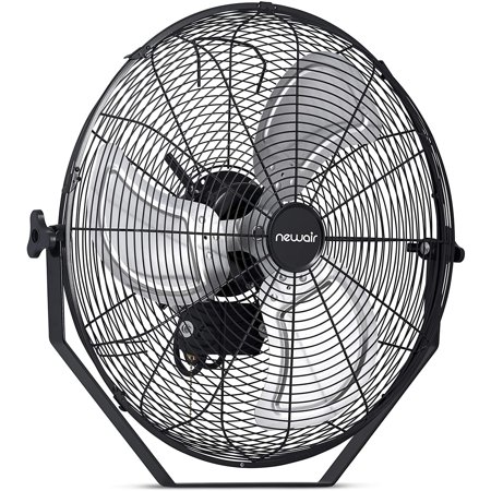

20\u201D Outdoor High Velocity Wall Mounted Fan with 3 Fan Speeds and Adjustable Tilt Head NIF20WBK00