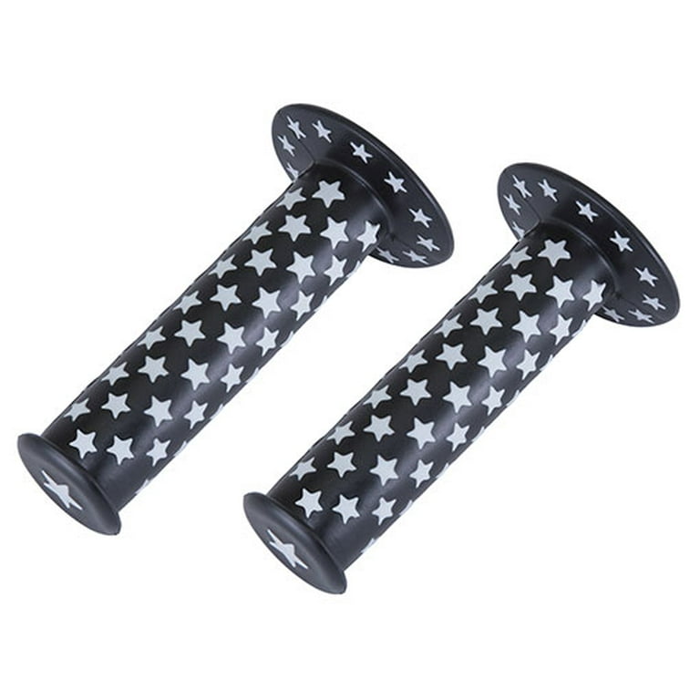 Lowrider Star Bike Grips 2006 Black White Star. for Bike Handle Bars Bicycle Handle Bars Works on 7 8 Handlebar. 1 Set Walmart