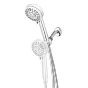 Waterpik DualDock Multi-Height Hand Held Shower Head with PowerPulse Massage, XOM-763ME