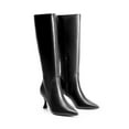 thumbnail image 4 of DREAM PAIRS Women's Knee High Boots, Pointed Toe Kitten Heel Dress Boots with Side Zipper, 4 of 7