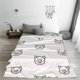 thumbnail image 4 of Mantas de vellón, mantas suaves y cálidas para sofá, sofá y cama, manta suave y fresca de verano con estampado de cara de cerdo lindo para mujeres y hombres durante todas las estaciones, 4 of 8