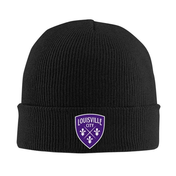Louisville City Fc Knitted Winter Beanie Warm Acrylic Hat