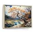 thumbnail image 2 of Designart "Fauvist Oak Revival I" Tree Oak Floater Framed Canvas Wall Art, 2 of 5