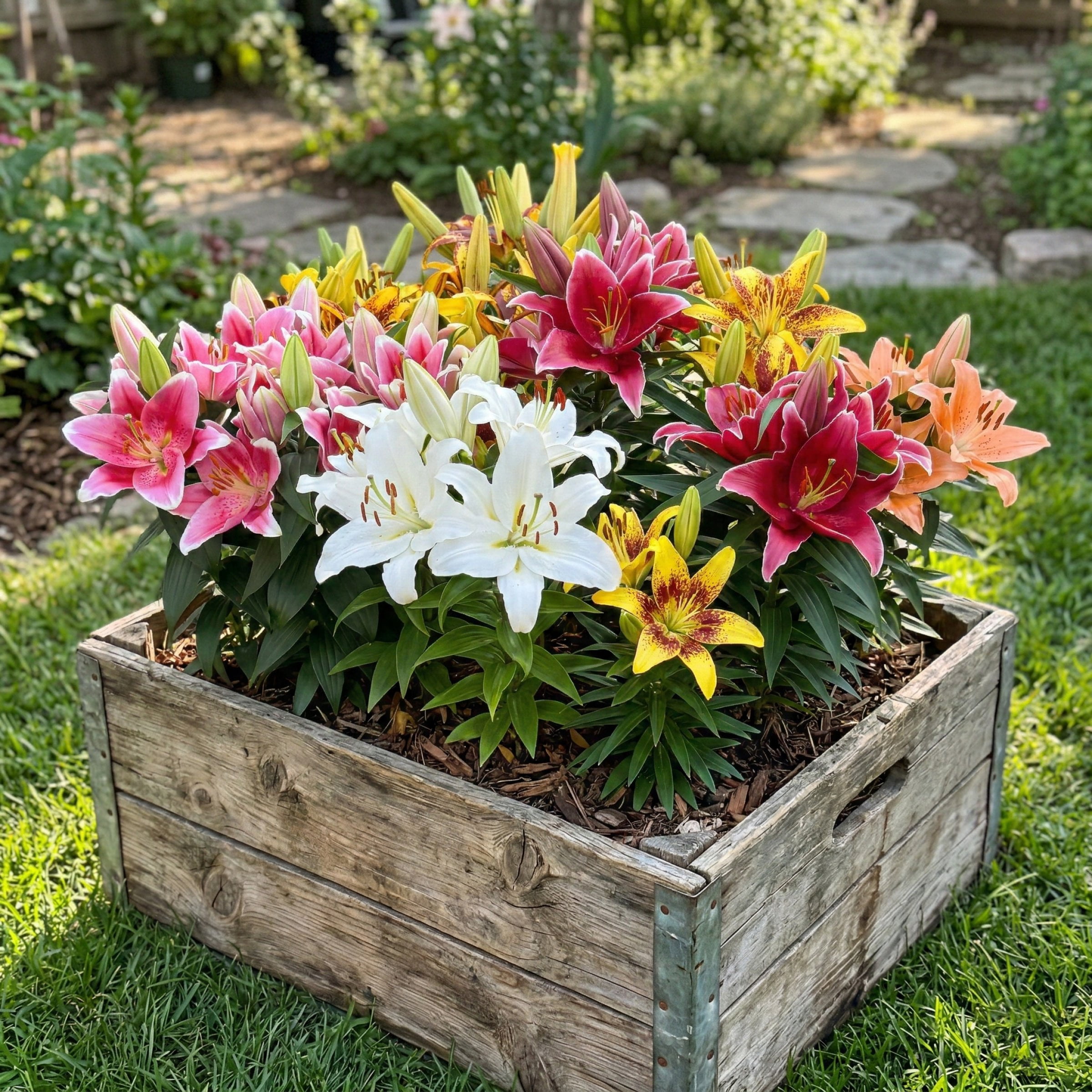 National Plant Network Lily Oriental Mixed Bulbs (5-Pack)