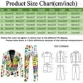 thumbnail image 2 of RTKFRFL Men's Easter Suit Set 2 Piece Festive Holiday Outfit Slim Fit Blazer Jacket and Matching Trousers Funny Graphic Print Party Suit for Spring Celebrations Size Small to 3XL, 2 of 4