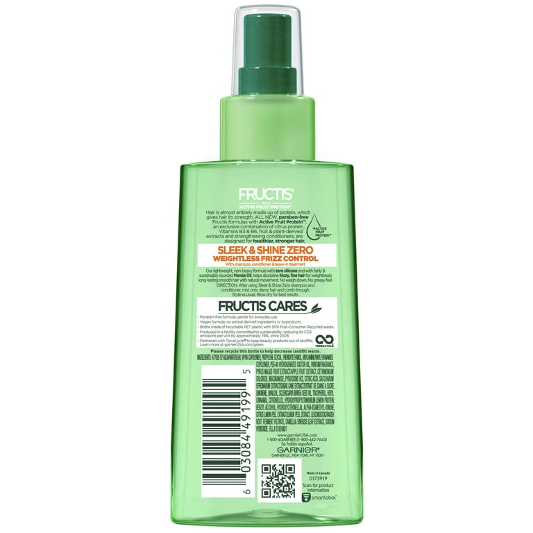 フェアレディ リッチジェル 40g Garnier Fructis Active Fruit Protein Sleek & Shine Leave-In