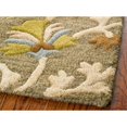 thumbnail image 3 of Safavieh Cambridge Collection CAM235A Handmade Moroccan Geometric Moss and Multi Premium Wool Runner (2'6" x 16'), 3 of 5