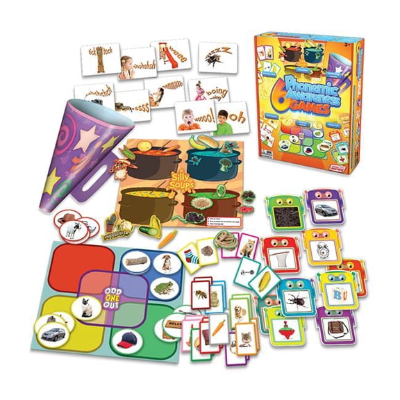 Junior Learning  6 Phonemic Awareness Games