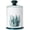 A, variant on Floral Pattern Ceramic Toothpick Holder, Airtight Design, Green Accents, Home Decor Storage Box(F)