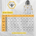 thumbnail image 3 of Bee Proof BP-301 Beekeeping with Veil 3 Layer Ultra Ventilated Bee with Total Protection with YKK Brass Zippers & Safety Fencing for Professional (XS), 3 of 6