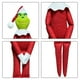thumbnail image 2 of Adorno Halloween Felpa Muñeco Monstruo Pierna Larga Recuerdos Fiesta () Rojo, 2 of 4