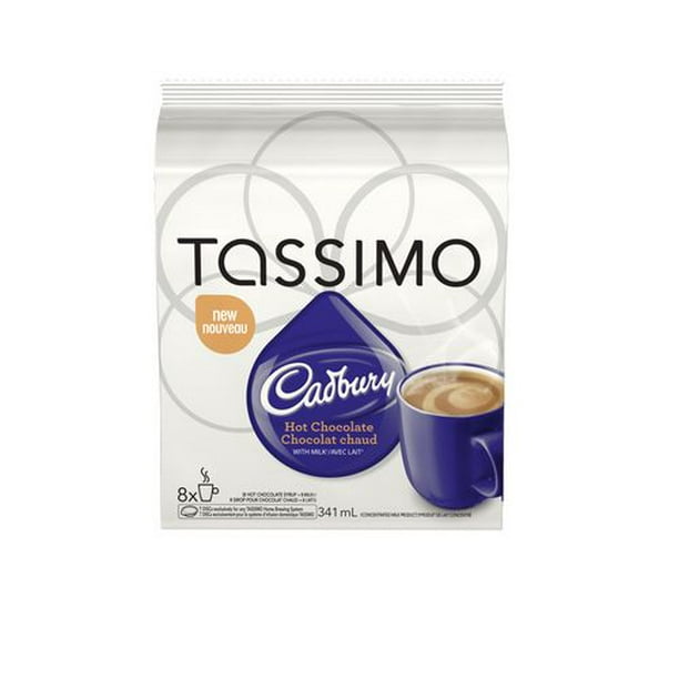 Chocolat Chaud Cadbury de Tassimo Chocolat Chaud Cadbury de Tassimo •16 T  DISCs / 8 portions par paquet 