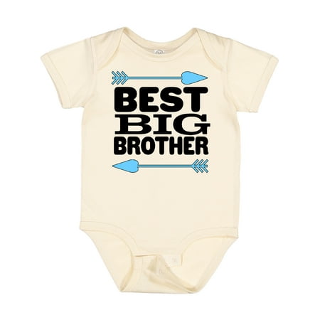 

Inktastic Best Big Brother Gift Baby Boy Bodysuit
