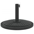thumbnail image 3 of vidaXL Parasol Base for Ø38 / 48 mm Poles 12 kg Round, 3 of 5