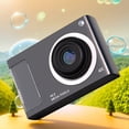 thumbnail image 3 of 48MP HD Mini Camera 2.4in IPS Display 16X Zoom Digital Camera 4K Video Camera with Fill Light for Kids Students,Pink, 3 of 3