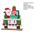 thumbnail image 4 of 2024 Xmas Advent Calendar Colorful Printing Decorative Multicolor Christmas Countdown Calendar Holiday Party Decor for Gift, 4 of 7