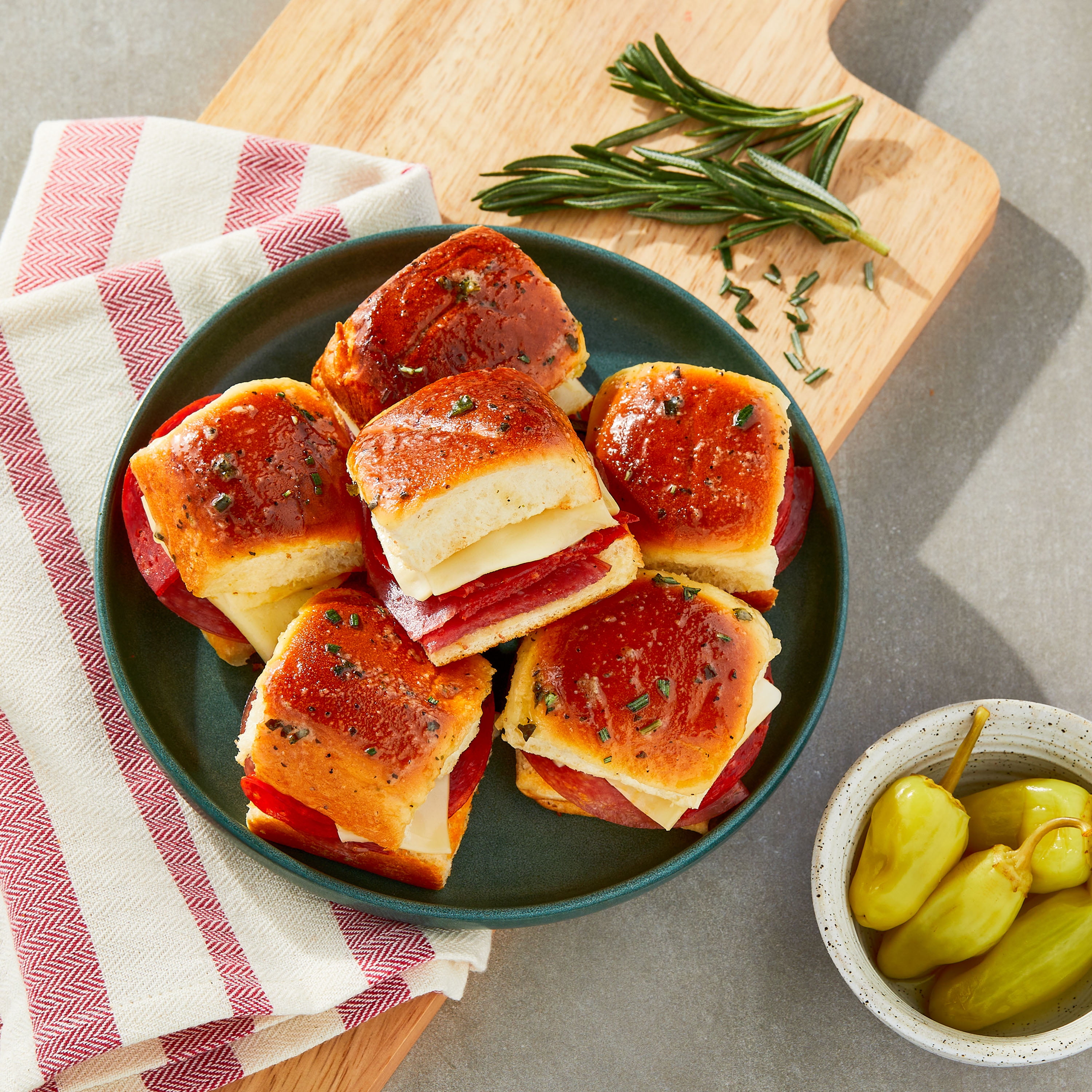 Marketside Ready to Bake Italian Sliders, 23.26 oz, 12 Count (Refrigerated)