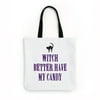 Personalized Halloween Tote Bag - Candy From Strangers, Mulitple Sizes