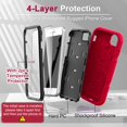 thumbnail image 3 of Funda Grifobes para iPhone SE 2022/2020/8/7/6/6S con 2 unidades de cristal, 3 of 7