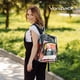 thumbnail image 4 of Mochila transparente Vorspack Heavy Duty de PVC transparente negro, 4 of 6
