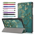 thumbnail image 1 of Epicgadget Case for Lenovo Tab M8 (3rd Gen) / Smart Tab M8 / Tab M8 FHD / Tab M8 HD LTE / Tab M8 HD 8 Inch Display Tablet - Lightweight Protective Tri-Fold Stand Cover Case + 1 Stylus (Blossom), 1 of 5