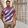 thumbnail image 6 of Jeiento Matching Couple Outfits Fashion Sleeveless Golf Shirt for Women 250 Years USA Tennis Tank Tops Men Running Shirt with Collar Sports Athletic Shirts, Men's M, 6 of 6