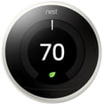 thumbnail image 2 of Google Nest Learning Smart Thermostat - 3rd Generation - White T3017US Bundle with elago Wall Plate Upgraded Wall Mount Cover Designed for Google Nest Learning Thermostat - Matte White, 2 of 11
