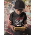 thumbnail image 5 of Tstars Unisex Kids Valentine's Day T-Shirt – Funny "V Is for Video Games" Gamer Gift for Teens, 5 of 6